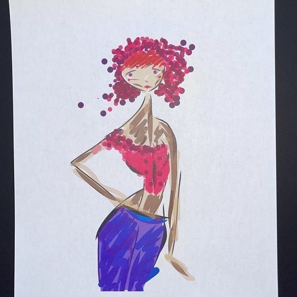 Digital art handmade book illustration print by me Sinta Margot book on amazon - Picture 3 of 3